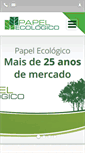 Mobile Screenshot of papelecologico.com.br